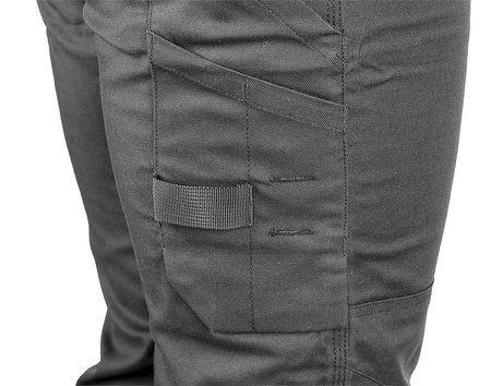 Spodnie robocze Mix&Match, Canvas, szare, rozmiar M