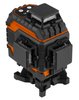 Laser 3D, 12 linii, zielony, walizka, tarcza celownicza, magnetyczny uchwyt, ładowarka