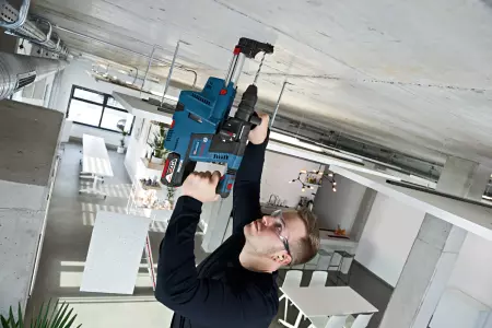 Bosch GBH 18V-26 F Młot udarowo-obrotowy akumulatorowy SDS plus 18V (2x ProCORE18V 5.5Ah, GAL 1880CV, GDE 18V-16, L-BOXX 238)