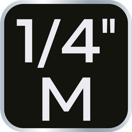 Redukcja 1/4"M x 3/8"F
