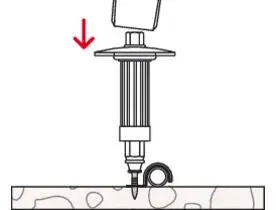 Fischer Gwóźdź Hartowany do Betonu ED 22 (200 szt.) 14570