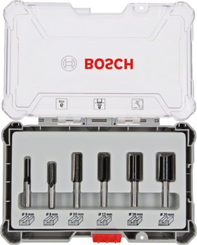 ZESTAW FREZÓW 6 SZT.  UCHWYT 6MM