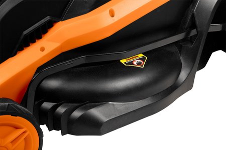 Kosiarka 1600W 380 mm, kosz 45L