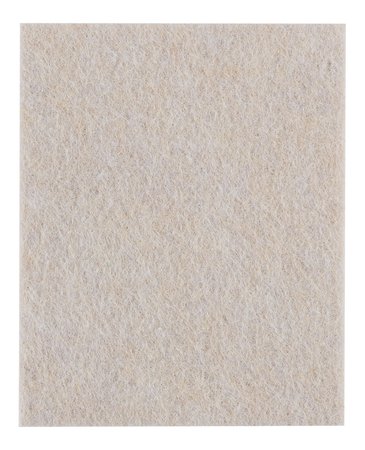 Podkładki filcowe samoprzylepne, jasnobrązowe 80x100mm, 2 szt.