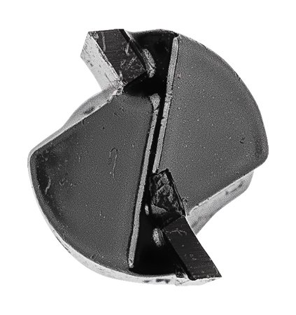 Frez do drewna prosty, dwuostrzowy, widiowy, 12 x 25 mm, trzpień 8 mm