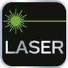 Laser krzyżowy 15 m, zielony, uchwyt, etui