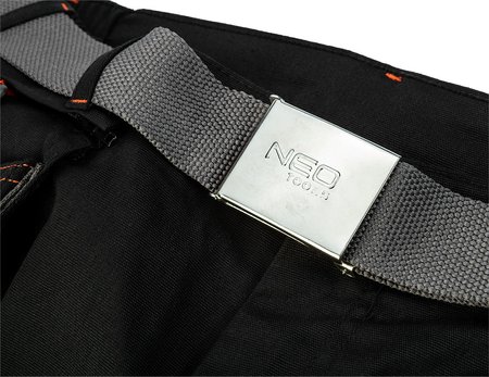 Krótkie spodenki robocze HD Slim, pasek, rozmiar XS