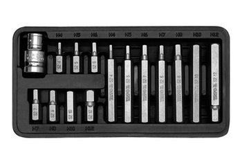 KOMPLET KLUCZY SPECJALNYCH 15CZ IMBUS