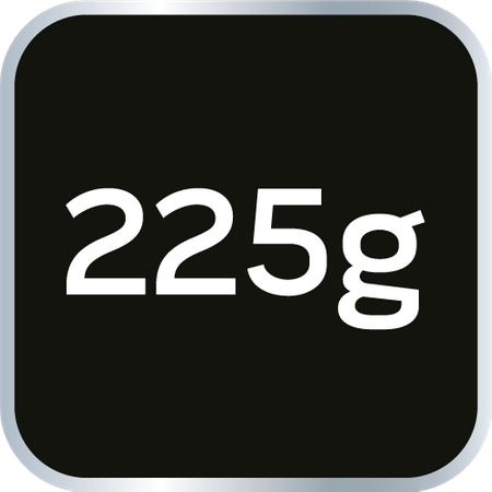 Młotek blacharski, rękojeść orzech, 225g