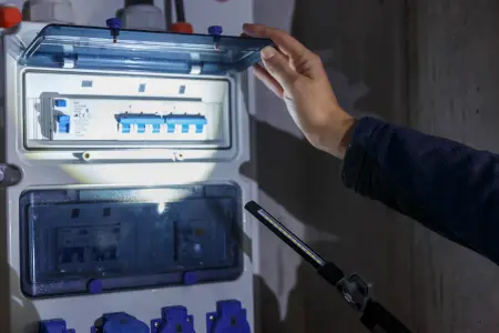 Brennenstuhl HL 400 A Latarka Warsztatowa LED Akumulatorowa 400lm USB (1173730002)