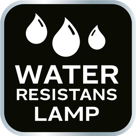 Czapka z latarką LED, granatowo-szaro-zielona PREMIUM