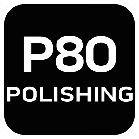 Gąbka ścierna 98 x 25 x 68 mm, K80, skośna