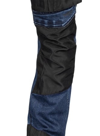 Spodnie robocze DENIM, wzmocnienia Oxford, granatowe, rozmiar XL