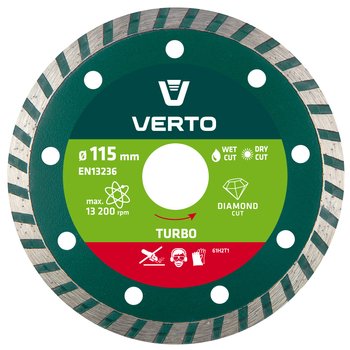 Tarcza diamentowa 115 x 22.2 mm, turbo