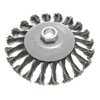 Szczotka druciana tarczowa 125mm, drut skręcony, stalowy M14