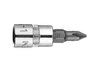 Końcówka wkrętakowa PH1 na nasadce 1/4", krótka, 37 mm