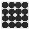Podkładki z pianki okrągłe samoprzylepne, czarne 28mm, 16 szt.