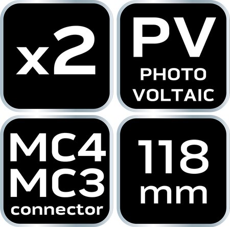Klucze do złącz fotowoltaicznych MC4 2 szt.