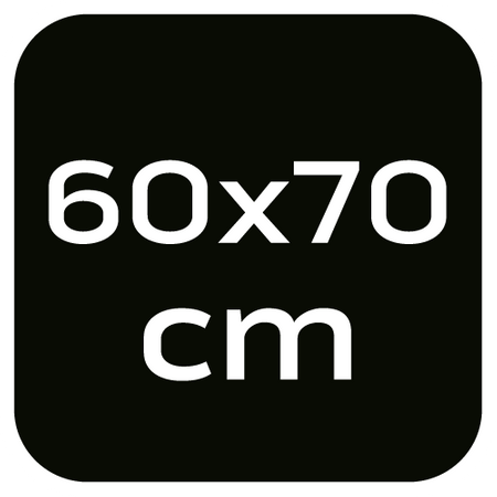 Worki na odpady 60 L, brązowe, 35 mic, 10 szt.