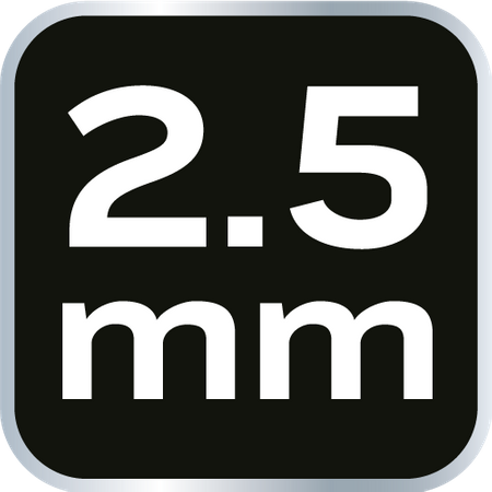 Klucz sześciokątny 2.5 mm, CrV