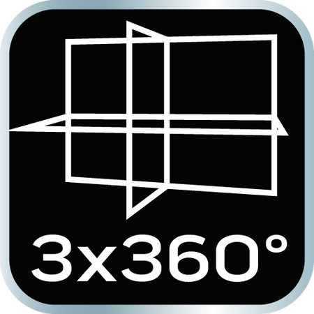 Laser 3D, 12 linii, zielony, walizka, tarcza celownicza, magnetyczny uchwyt, ładowarka