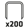 Urządzenie do podwiązywania roślin, zestaw 25 m taśmy + zszywek