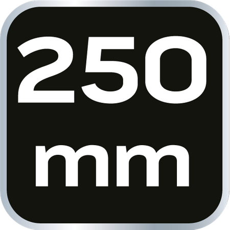 Pokrętło z kwadratem zabierającym 1/2", 250 mm