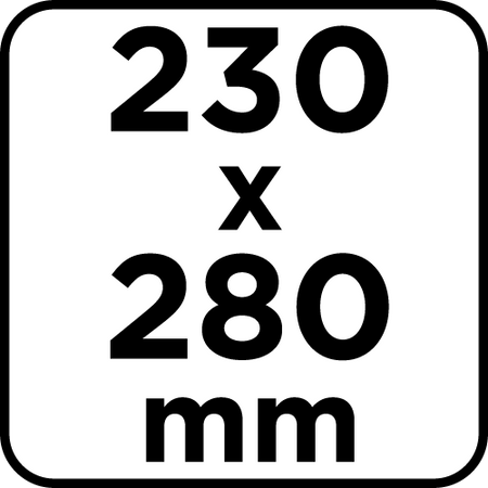 Płótno ścierne 230 x 280 mm, P60