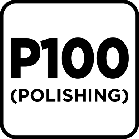 Papiery ścierne na rzep, żelazko 102 x 152 mm, P100, 5 szt., z 11 otworami