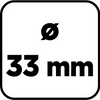 Otwornica wolframowa 33 mm