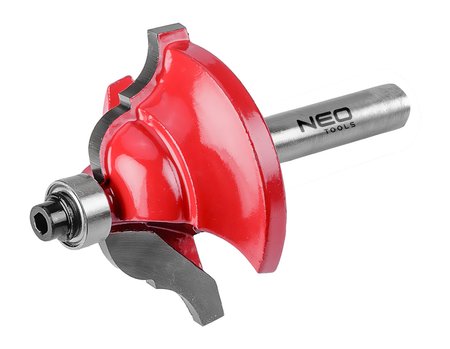 Frez kształtowy z łożyskiem, ozdobny, TCT, 28.6 x 11.7 mm, trzpień 6 mm