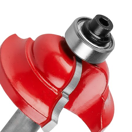 Frez kształtowy z łożyskiem, ozdobny, TCT, 39.3 x 15.9 mm, trzpień 8 mm