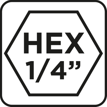Wiertło do metalu Hex 7.5 mm, 2 szt.