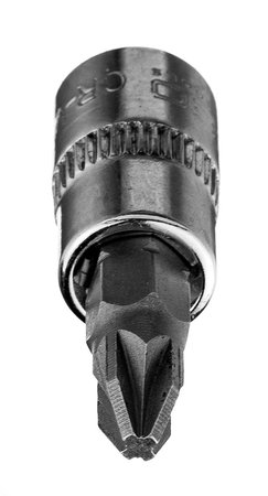 Końcówka wkrętakowa PZ2 na nasadce 1/4", krótka, 37 mm