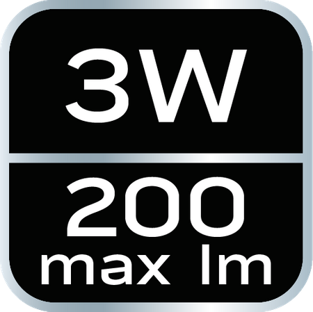 Lampa warsztatowa akumulatorowa 200 lm COB + latarka