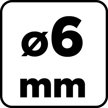 Wiertło do drewna spiralne, 6 x 230 mm