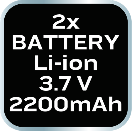 Lampa warsztatowa akumulatorowa 2x350 lm rozkładana SMD