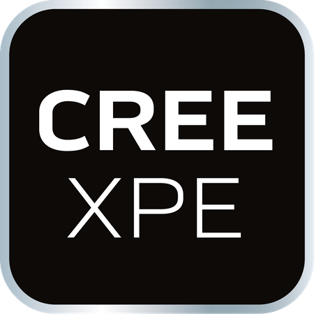 Latarka czołowa 250 lum, zoom, CREE XPE, 3xAAA