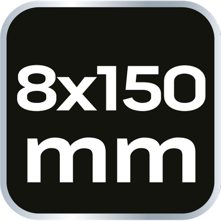 Wkrętak płaski do pobijania 8.0 x 150 mm, S2