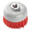 Szczotka nylonowa doczołowa 75 mm, M14