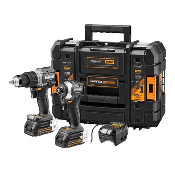 ZESTAW WKRĘTARKA DCD805+ZAKRĘTARKA DCF850 18V 2*1.7AH TSTAK