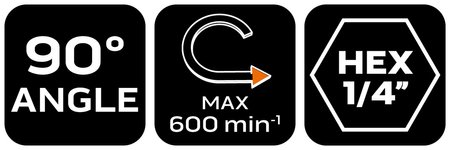 Kątowa nasadka na bity