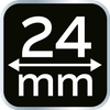 Dłuta 6, 12, 18, 24 mm, zestaw 4 szt. Uchwyt drewniany