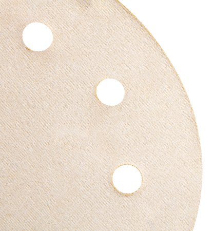 Papier ścierny na rzep 180 mm, K80, 5 szt., z 8 otworami do szlifierki 59G263