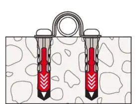 Fischer BSM 25 Uchwyt Rurowy Metalowy Jednostronny (50 szt.) 90839