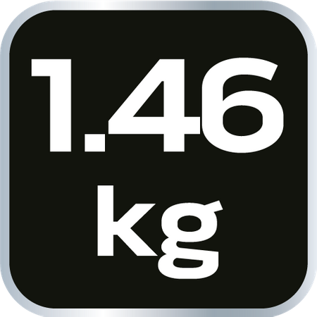 Klucz udarowy pneumatyczny, 1/2", 680 Nm (krótki)