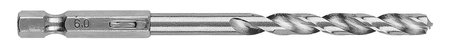 Wiertło do metalu Hex 6,0 mm, 2 szt.