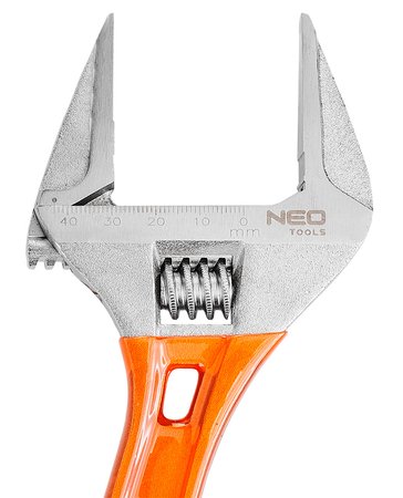 Klucz nastawny 256 mm, zakres 0-43 mm