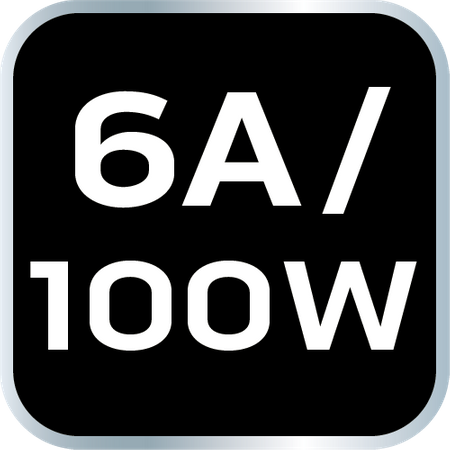 Prostownik automatyczny 6A/100W, 3-150Ah, do akumulatorów kwasowych / AGM / GEL