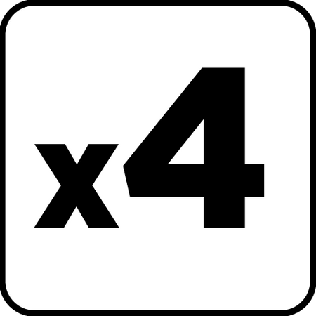 Szczotki czyszczące na wiertarkę, 4 szt.